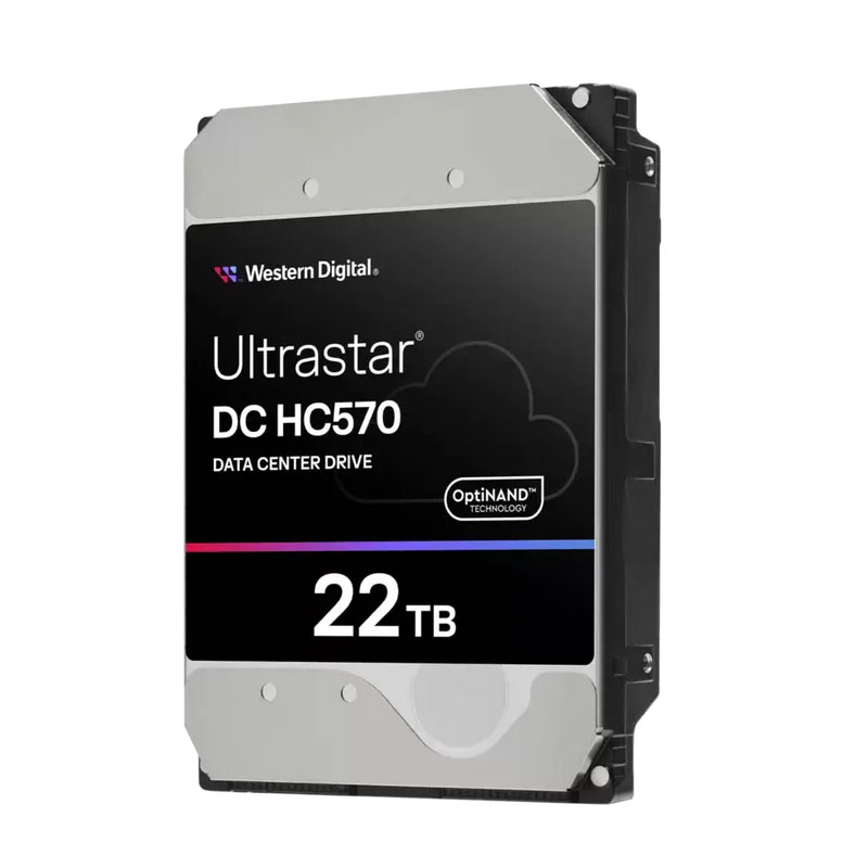 WD 22TB Ultrastar DC HC570 WUH722222ALE6L4 / 0F48155 Data Center Drive 3.5" SATA 7200rpm 512MB Cache HDD
