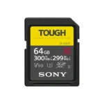 Sony 64GB SF-G64T/T1 SF-G TOUGH Series UHS-II SDXC Memory Card