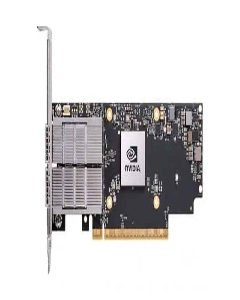 NVIDIA ConnectX-7 200GbE/NDR200 IB Dual-Port QSFP112 OCP 3.0 SFF MCX753436MS-HEAB Adapter Card