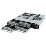 Gigabyte HCI AMD EPYC 7003/7002 - 2U 4-Node UP 4-Bay H242-Z10 NVMe/SATA Server