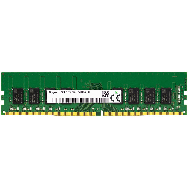 Hynix HMA82GR7CJR8N-VK - SK 1x 16GB DDR4-2666 RDIMM PC4-21300V-R Dual Rank x8 Module