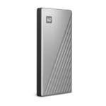 Western Digital WD - My Passport Ultra for Mac 4TB Portable Hard Drive (Silver) WDBPMV0040BSL