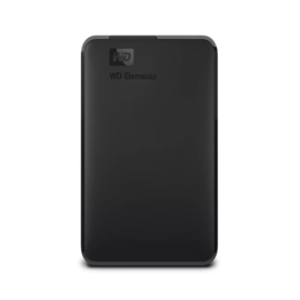 WD Western Digital Elements Portable 1TB Hard Drive Black WDBUZG0010BBK-CESN