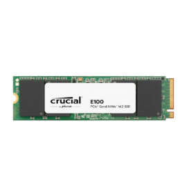 Crucial E100 1TB PCIe Gen4 NVMe M.2 Read speeds up to 5000MB/s1 SSD CT1000E100SSD8